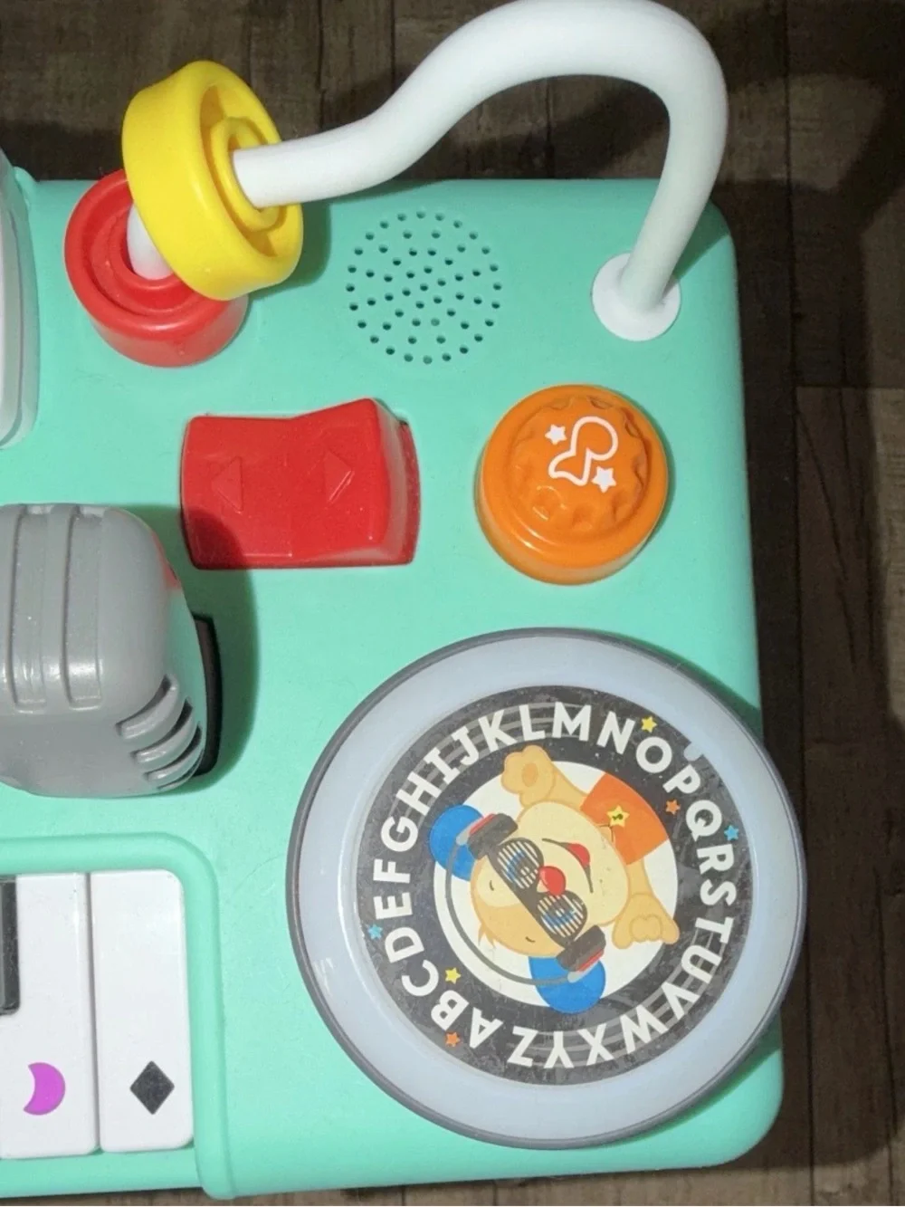 Fisher-Price DJ Musical Activity Table with Microphone